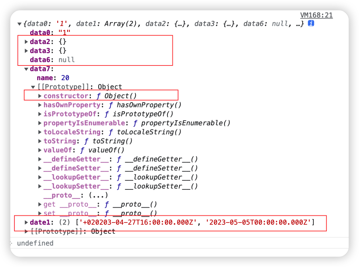 JSON 深拷贝缺点历史图示