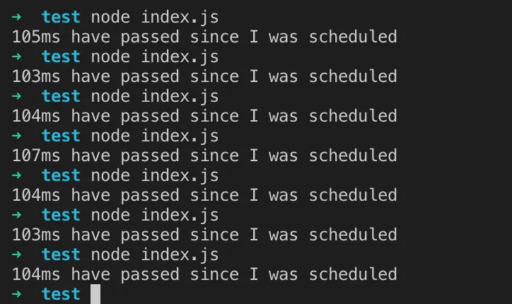 原文配图：Node timers 与 microtask