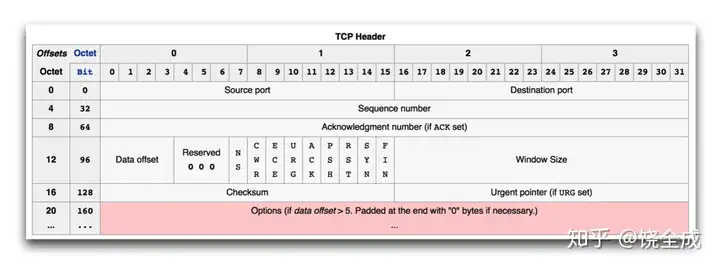 TCP 头部结构