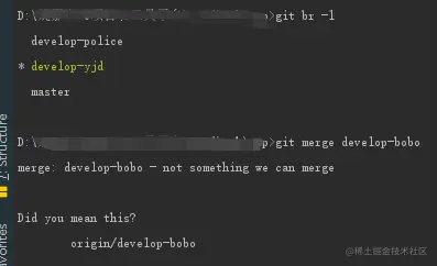 Git pull 与分支示意图